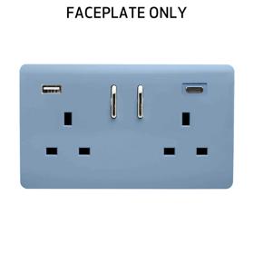 Sky Spare Plate Wiring Accessories Trendi Decorative Screwless